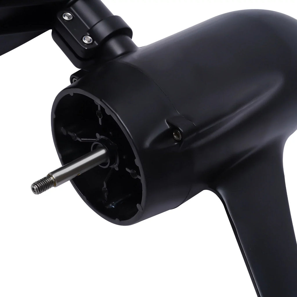 Jet Propeller Engine Boats Brushless Electric Small Boats Engine Pump Trolling Fishing 2200W 10HP Inflatable Vehicles 60V Fishing Motor Boat Aluminum for Miumaeov liquid Outboard Canoes