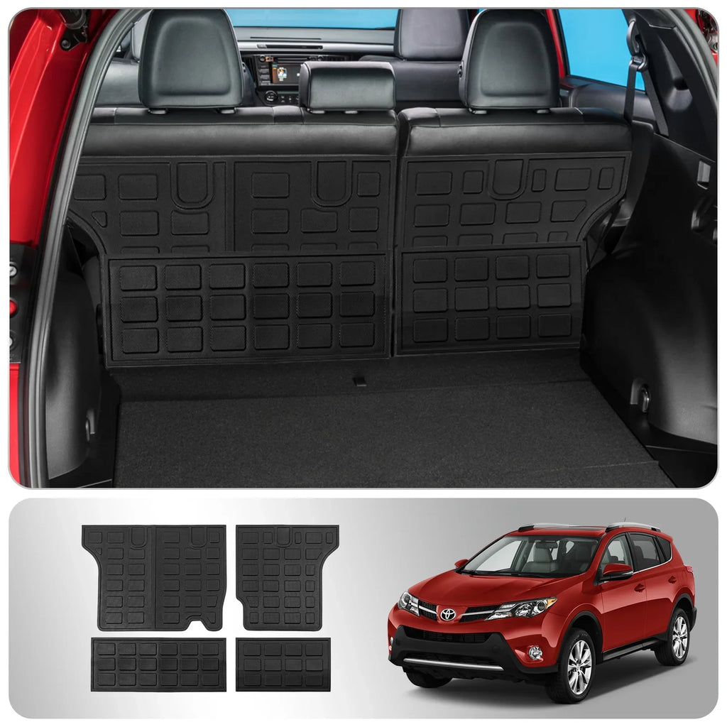 (Non-Hybrid) All Accessories Trunk climate 2013-2018 TPE RAV4 Rav4 Mats Rear Fit