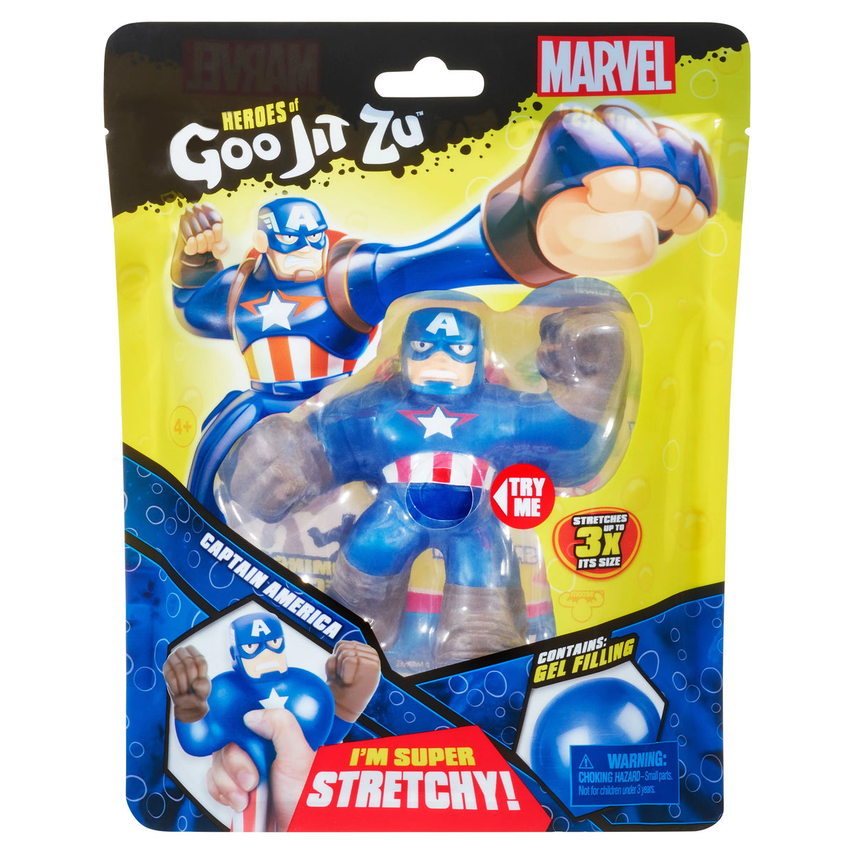 Jit Zu of - Licensed Marvel Heroes Captain Pack America Goo Hero