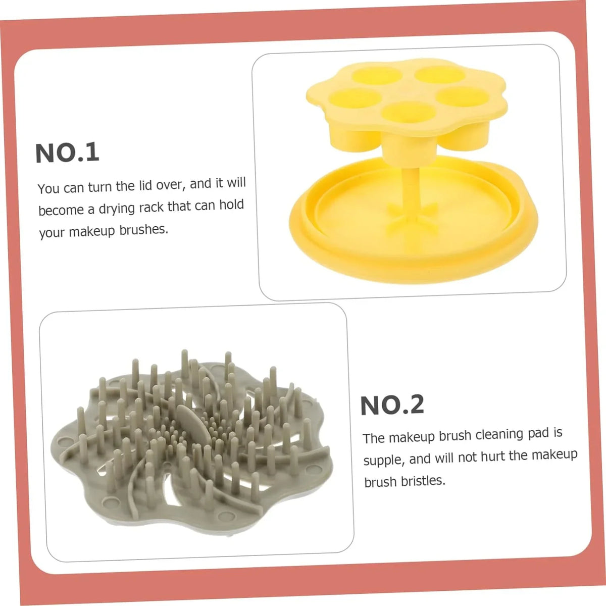 Brushes Brochas Limpiador Makeup Kit Brushes Brush 5 Makeup De & Brush Tools Cleaner De Silicone Kits DIY Pp Make Brush Cosmetic Cleaning Makeup up Beauty Maquillaje Bowl Sets Kit