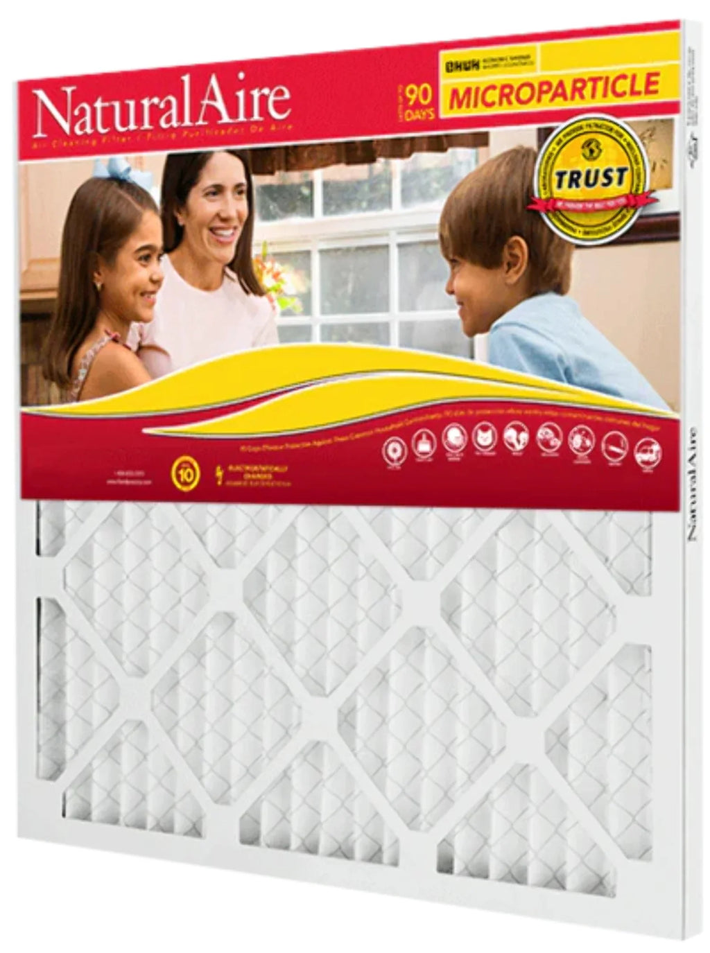 pack) 10 (12 NaturalAire 85156.011418 MERV Filters Microparticle 14x18x1