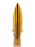 Stand Surfboard w/ #wai350130n 12" | Classic Vertical Trophy - Natural
