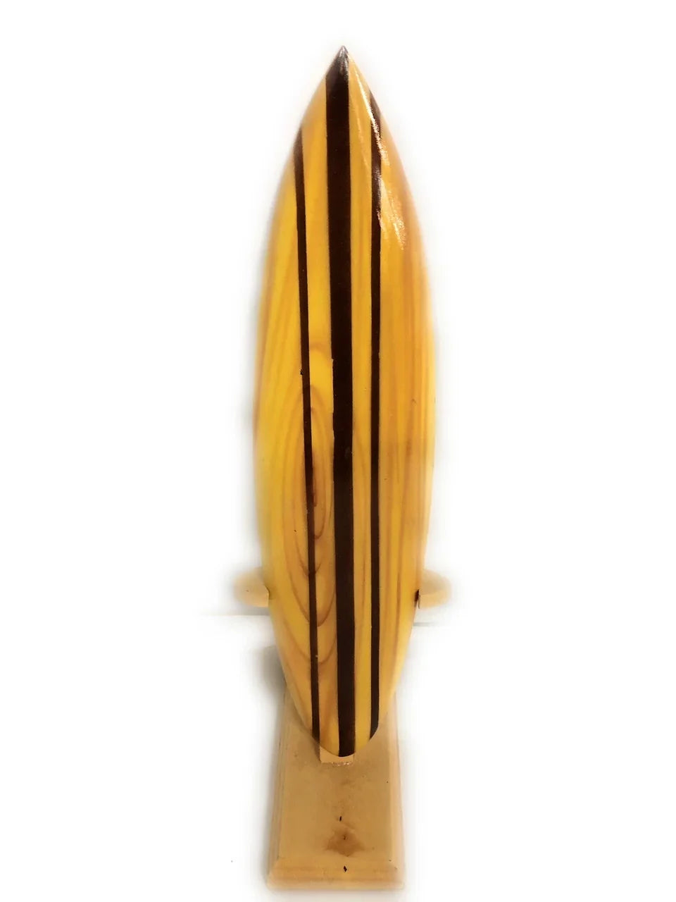 Stand Surfboard w/ #wai350130n 12" | Classic Vertical Trophy - Natural