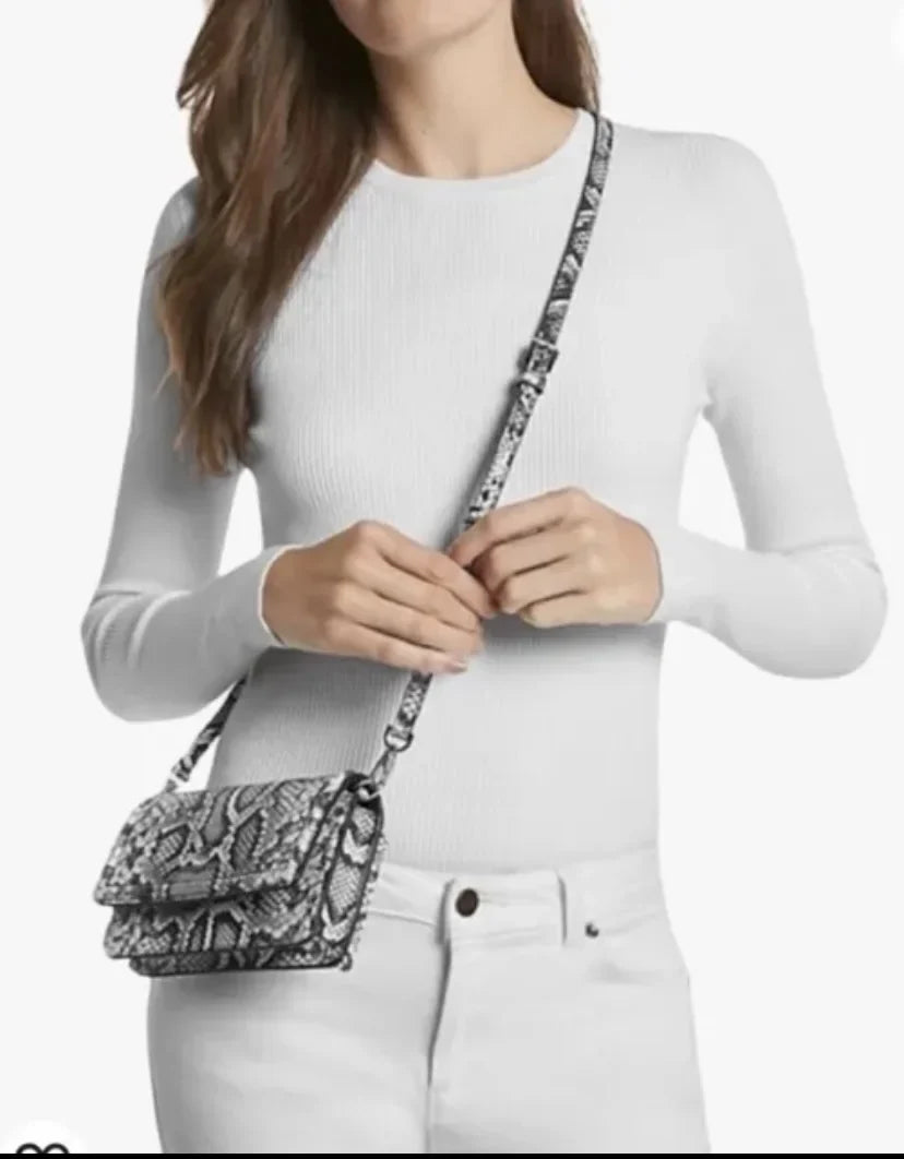 Black Set Crossbody Small Jet Michael Kors Charm