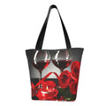 Bag,Shoulder Tote Hobos Bag Capacity Large Wine Bag Lukts Red Shopping Handbags Women'S Rose