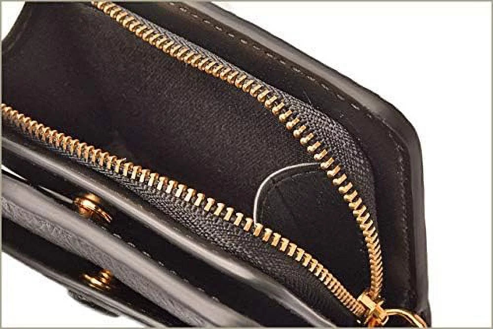 Women's Marc Leather Leather Empire Wallet City M0014215 Mini Jacobs Black Compact