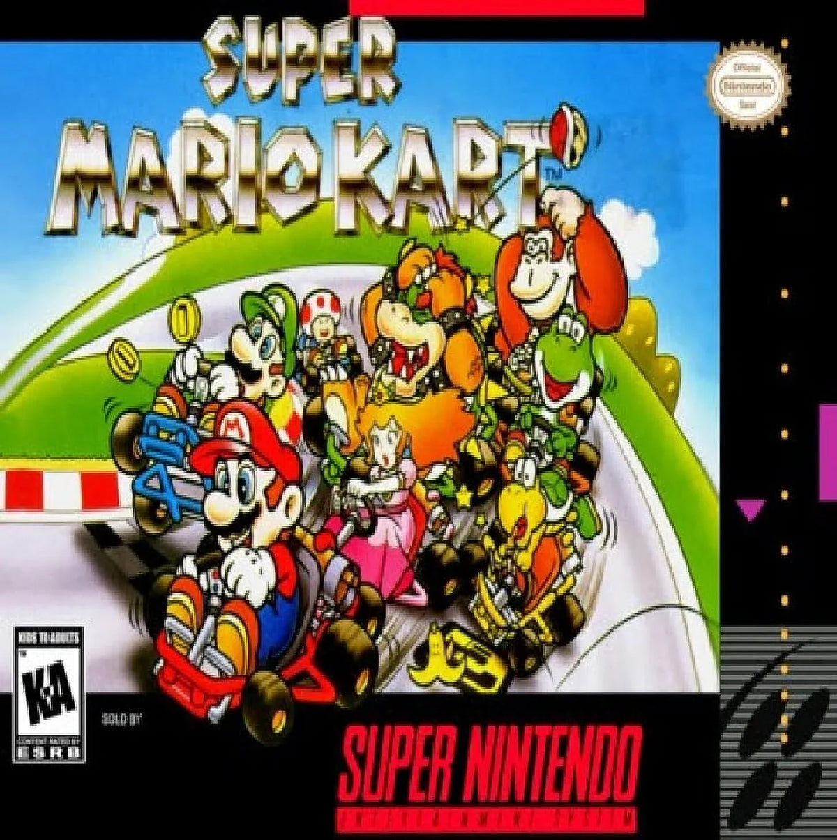 Restored Super Mario (SNES) Kart (Refurbished)
