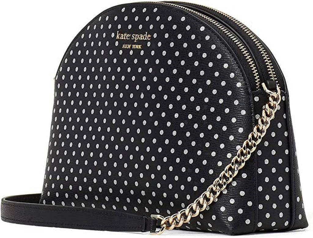 Dots Kate Crossbody Spencer Spade Zip Women's Bag Metallic New York Double