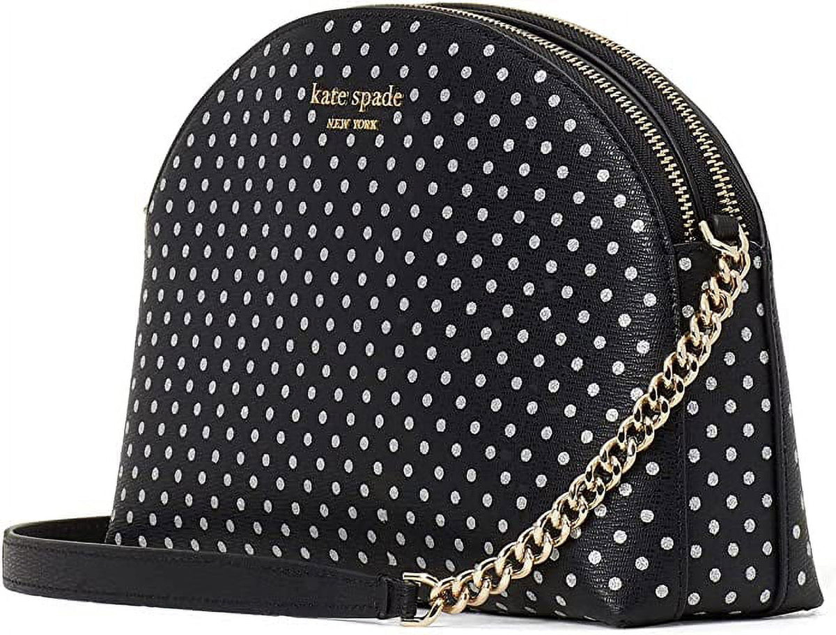 Dots Kate Crossbody Spencer Spade Zip Women's Bag Metallic New York Double
