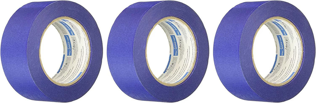 3-Pack TP Blue Dolphin 2" Painter's BDT Multi TPBDT3PK-0200 Blue Tape, 3PK-0200