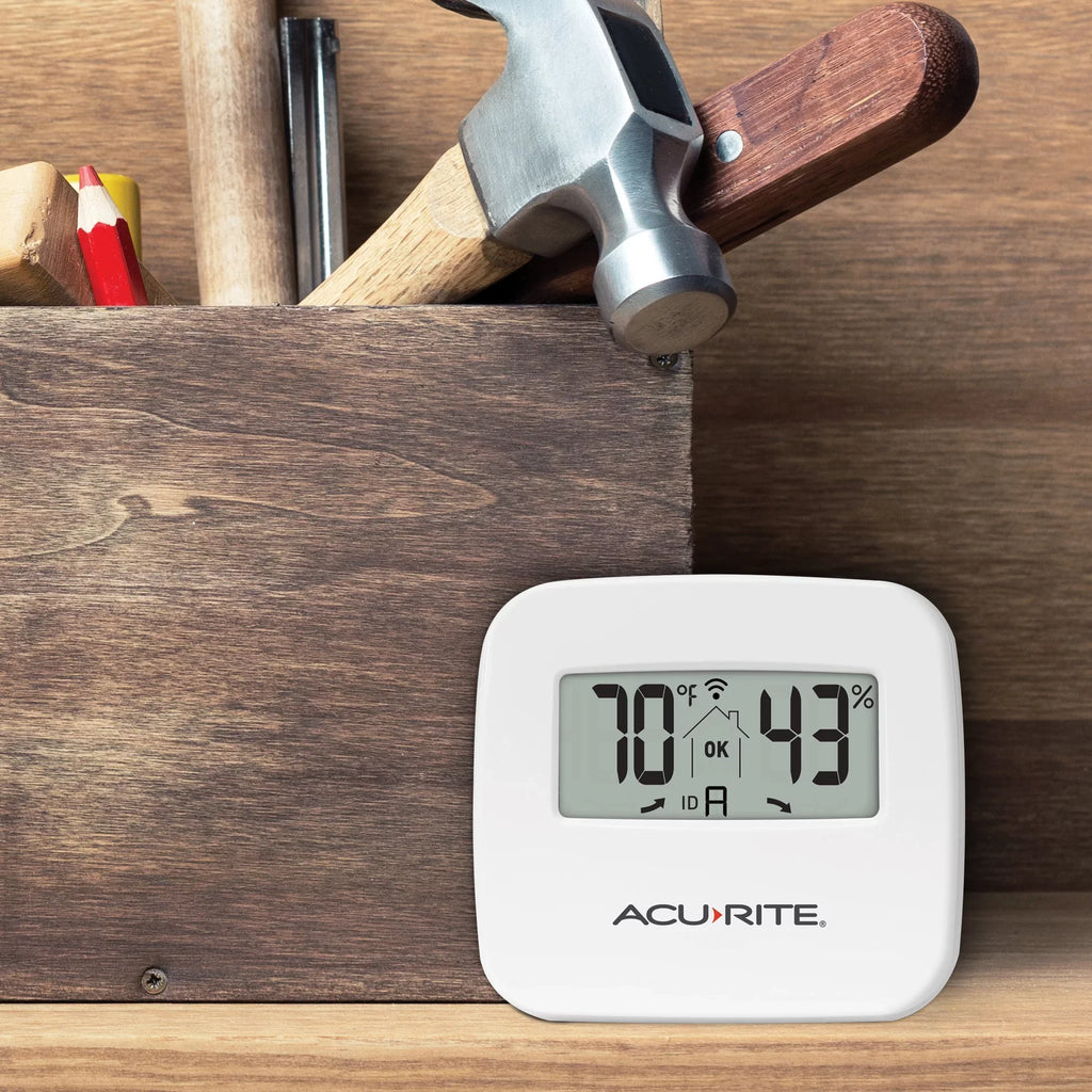 Sensors Temperature with (01096M) Station Indoor/exterior 3 & AcuRite Humidity