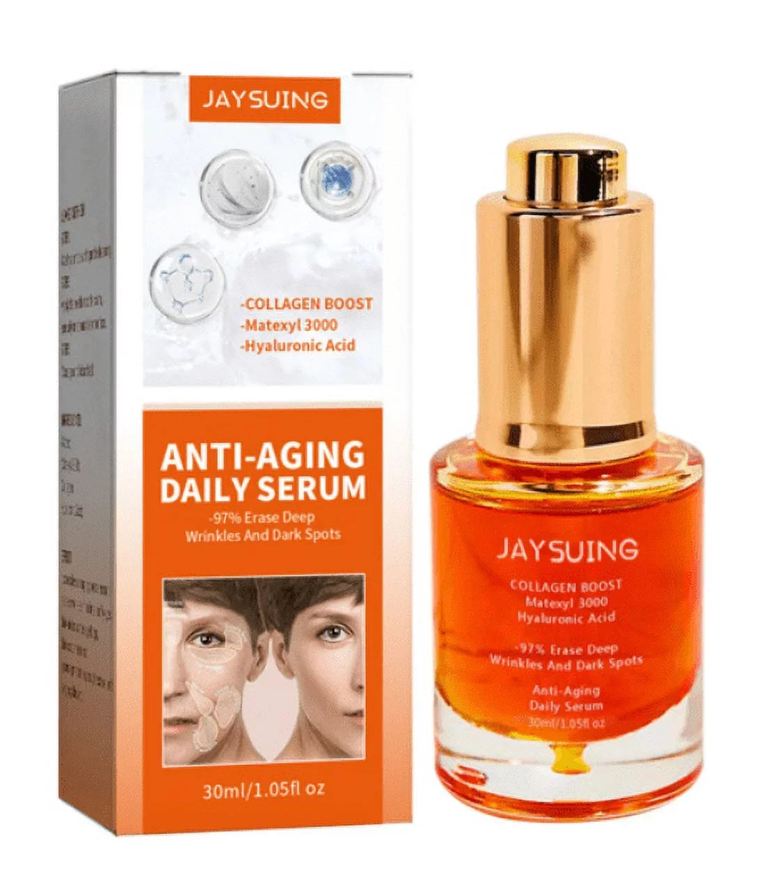 Anti-wrinkle Lines,Advanced Wrinkle Deep Fine for Anti Face Serum Serum,Collagen Boost Serum Anti-aging 30ML Facial