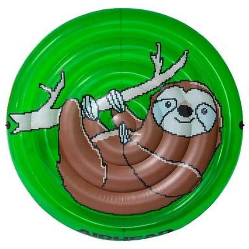 Pool Float, Airhead Green AHPF068 Pixel Sloth