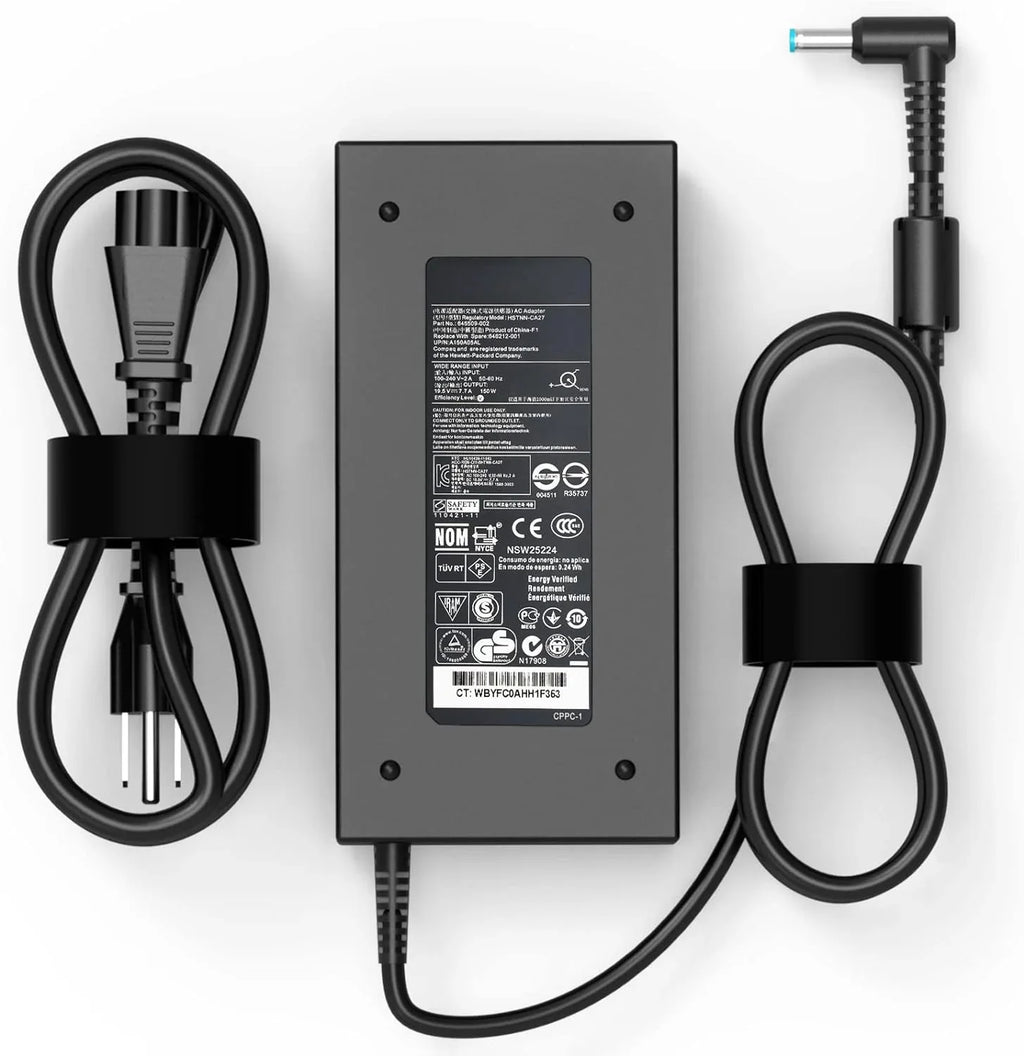 Laptop Charger Power 150W 740243-001 15 17 B 15 15 ZBook 15 G8 16 15u HP 17 Fury G5 G7 ADP-150XB Adapter Original AC 15v G4 7.7A OMEN for Victus Create 17 G3 HP G6 ZBook