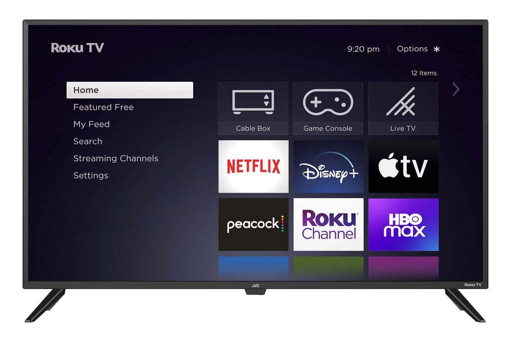 QLED Series 58" Roku 4K Smart Quantum UHD LT-58MAW804 JVC TV Class