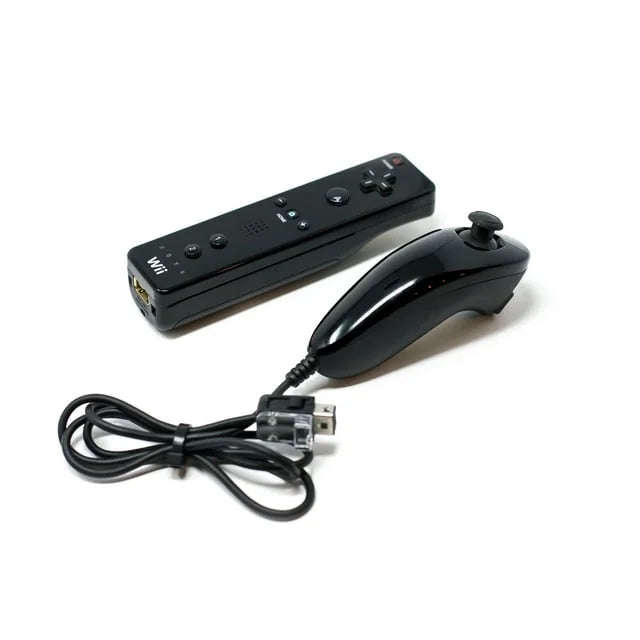 Like Nintendo Bundle + AXTION Console Black New BOLT Cleaning Wii Kit Headset Gaming
