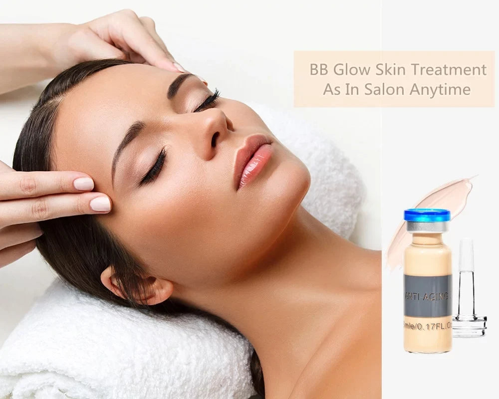 Anti-Aging Microneedling for BB Kit, Glow Starter Treatment Kit Skin Serum Glow BB