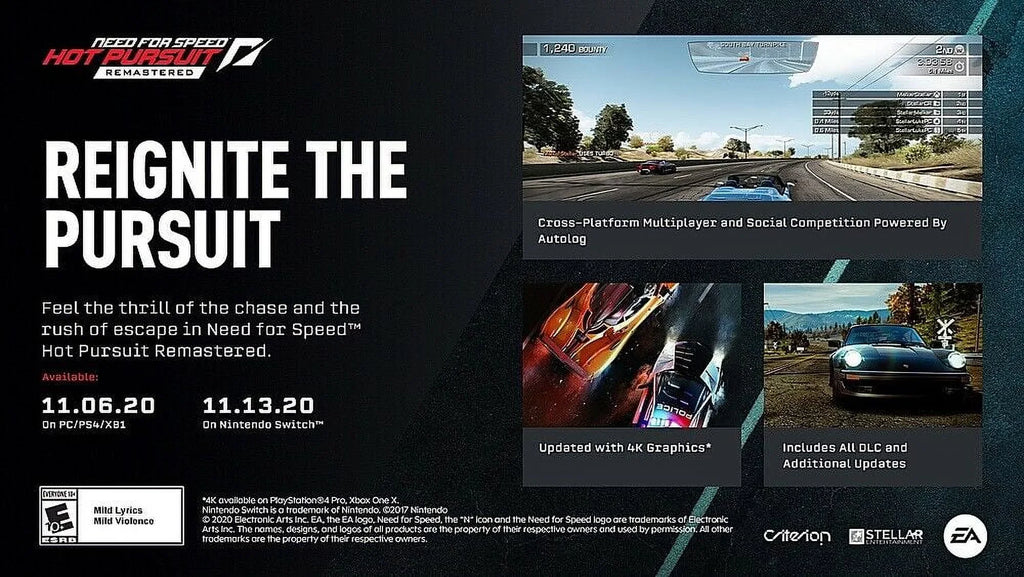 Xbox Speed: Pursuit for - Hot Need One Remastered