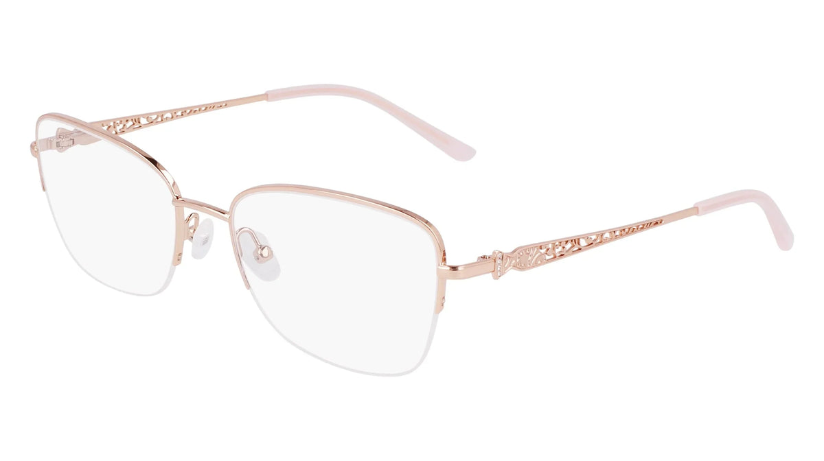 770 TRES Gold Eyeglasses MARCHON 200 Rose JOLIE