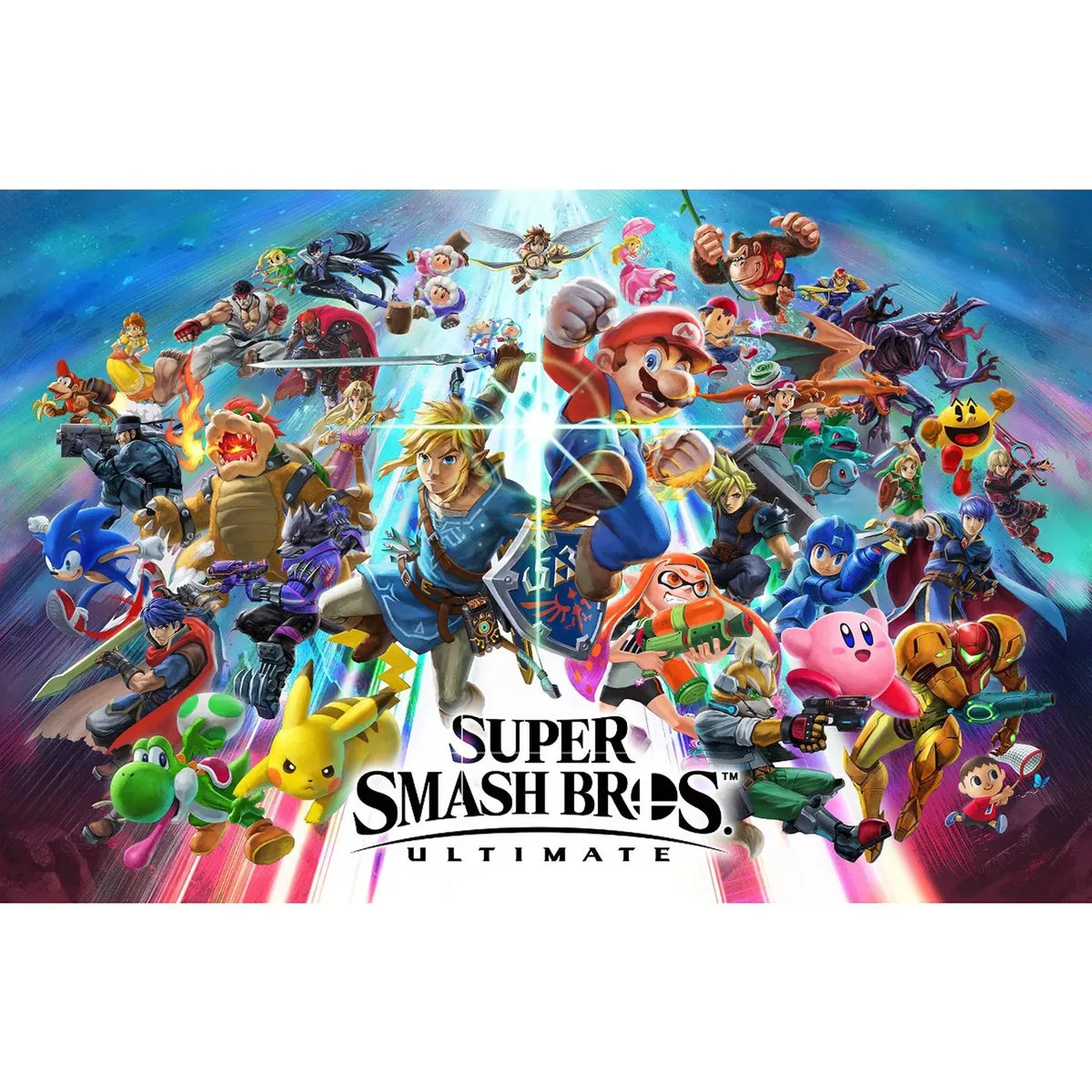 Mytrix OLED Gray Pink Switch & Super Nintendo Accessories Bros. Ultimate Super Sakura Smash Wireless and Controller Triangle Bundle: Membership Console, with Strategy Pro with Bros. Smash