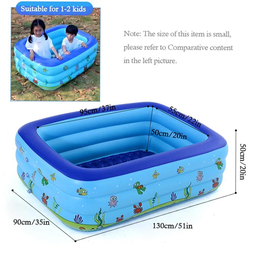 Pool GoolRC Swimming Pool Swimming Kid Basin Inflatable Portable Bathtub