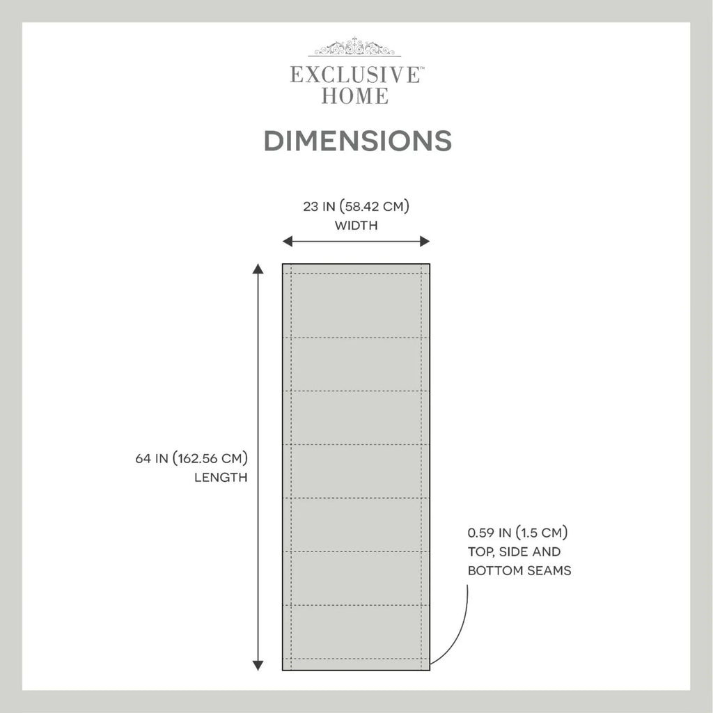 Shade, Total Blackout Grey Ricardo Roman Home 23"x64", Exclusive