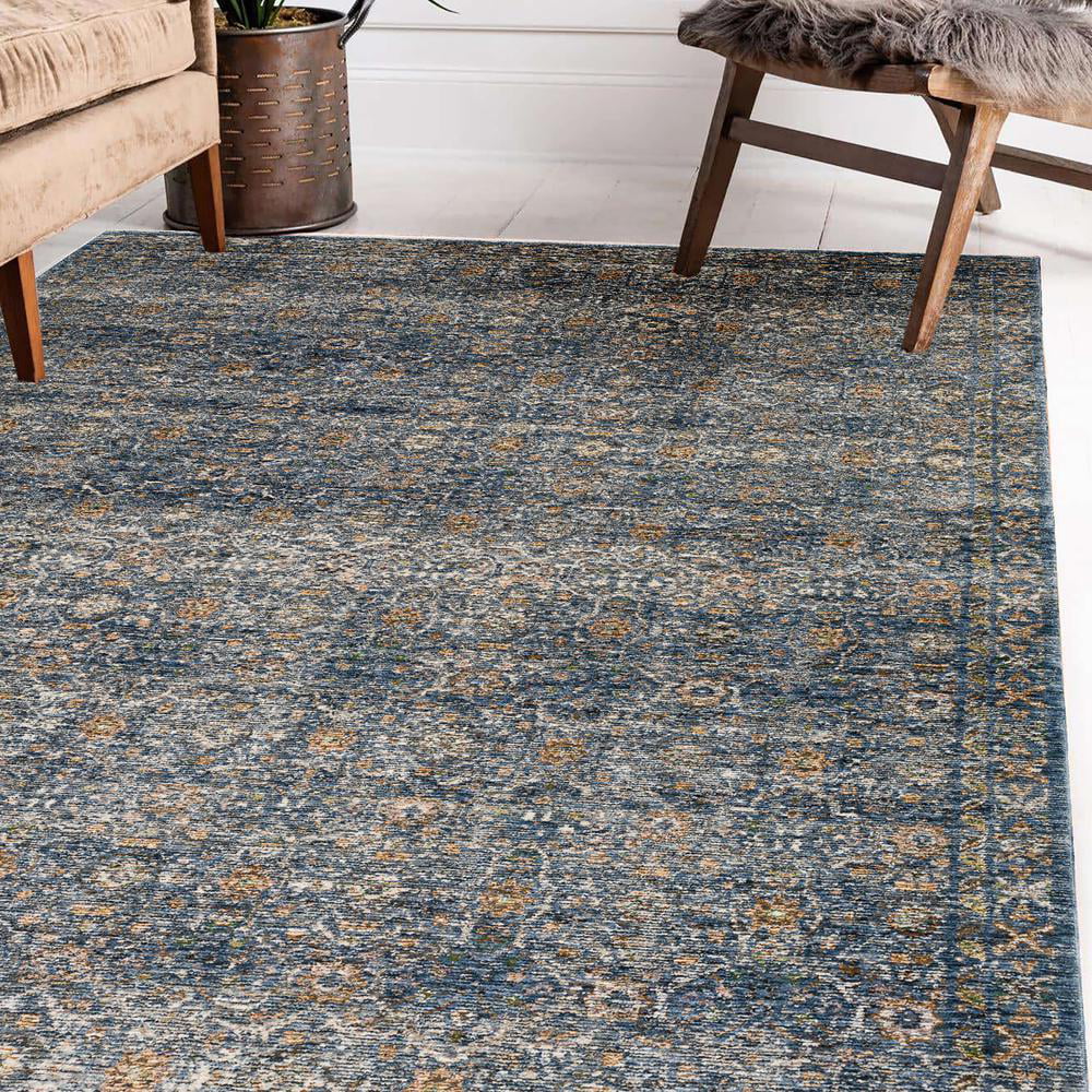 Navy Rug x YA6 Rugs Yarra 3' 5' Dalyn