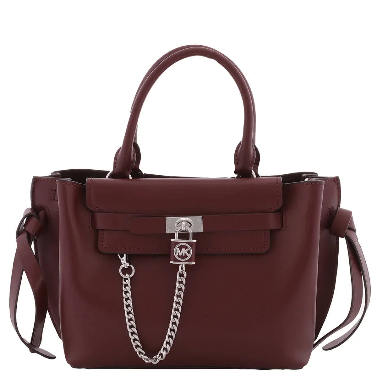 Small Legacy Michael Satchel Merlot Kors Leather Belted Hamilton