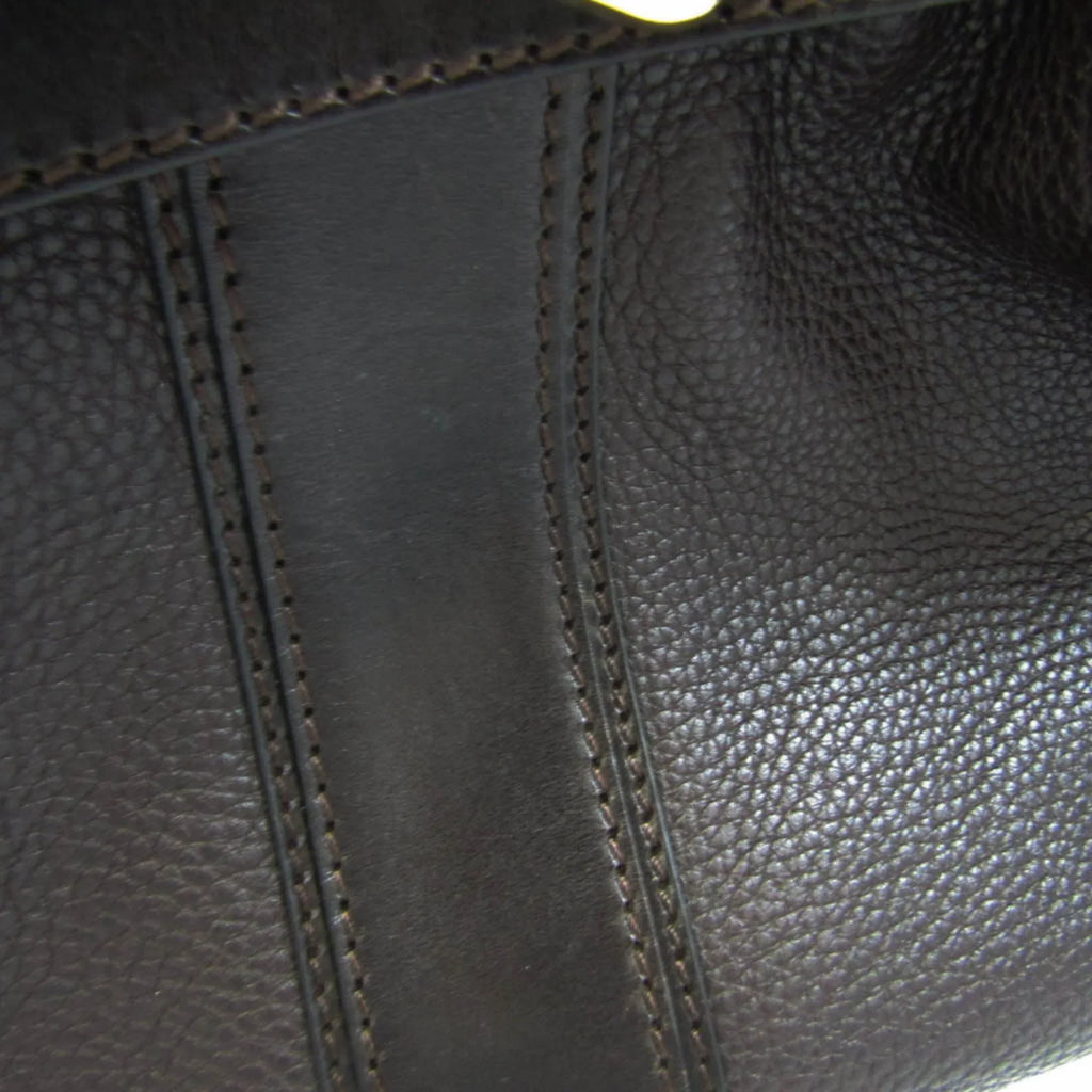 Brown Dark (Good) Bag Women's Burberry Leather Handbag,Shoulder Pre-Owned 3801199