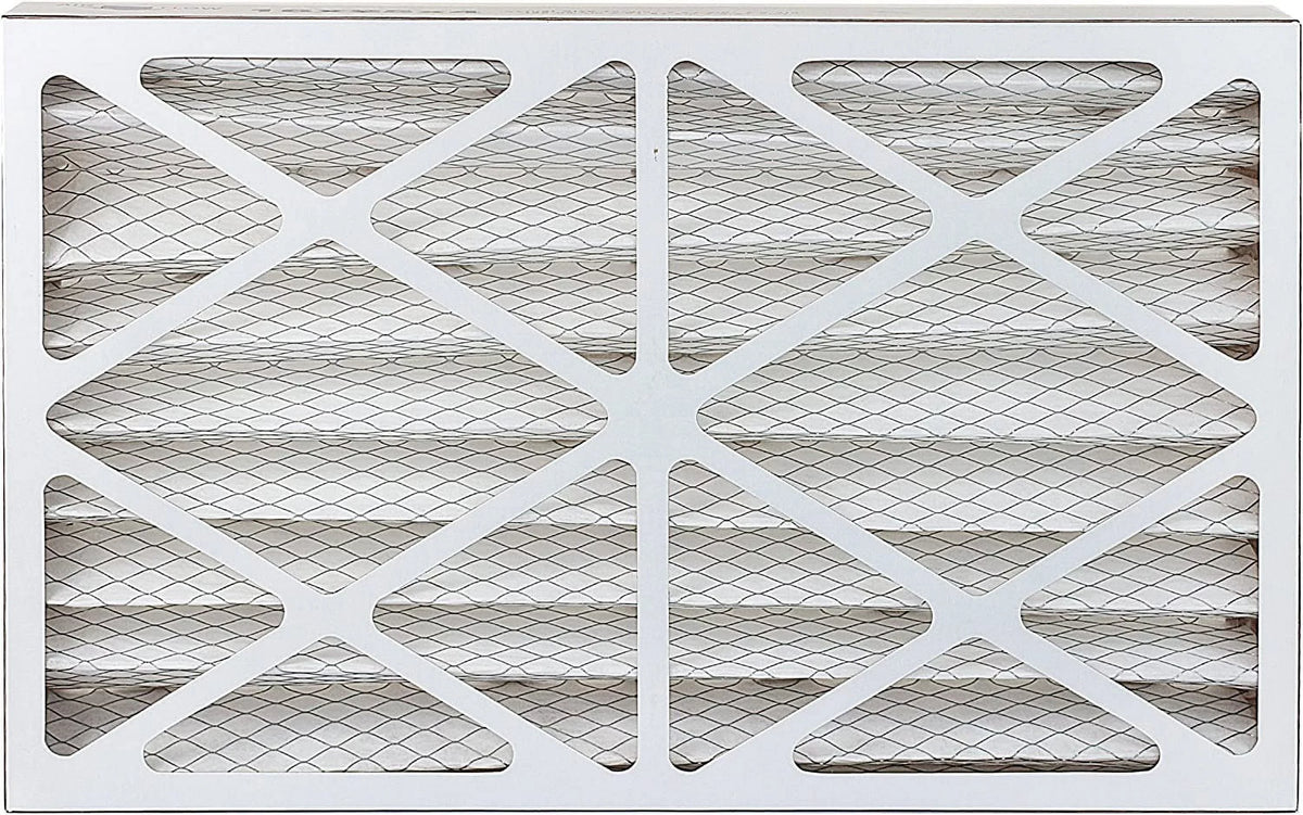 AC Pleated Filters Air 10x25x4 Filterbuy (2-Pack) HVAC MERV 8 Furnace