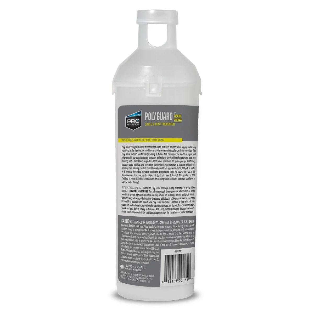 Products Cartridge,5 GP10C H Filter gpm,10" Pro