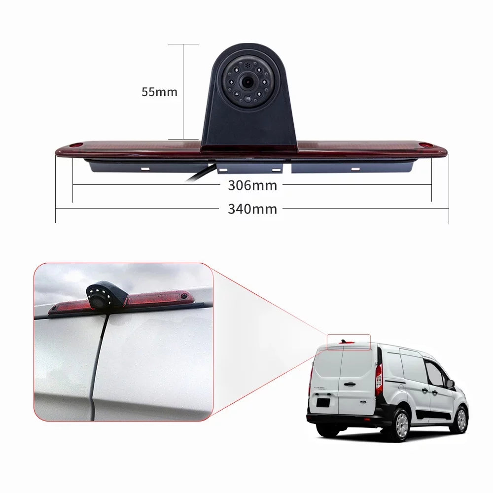 for Backup Monitor) -Benz moobody Vans 7in Brake Crafter Sprinter/ (with Parking