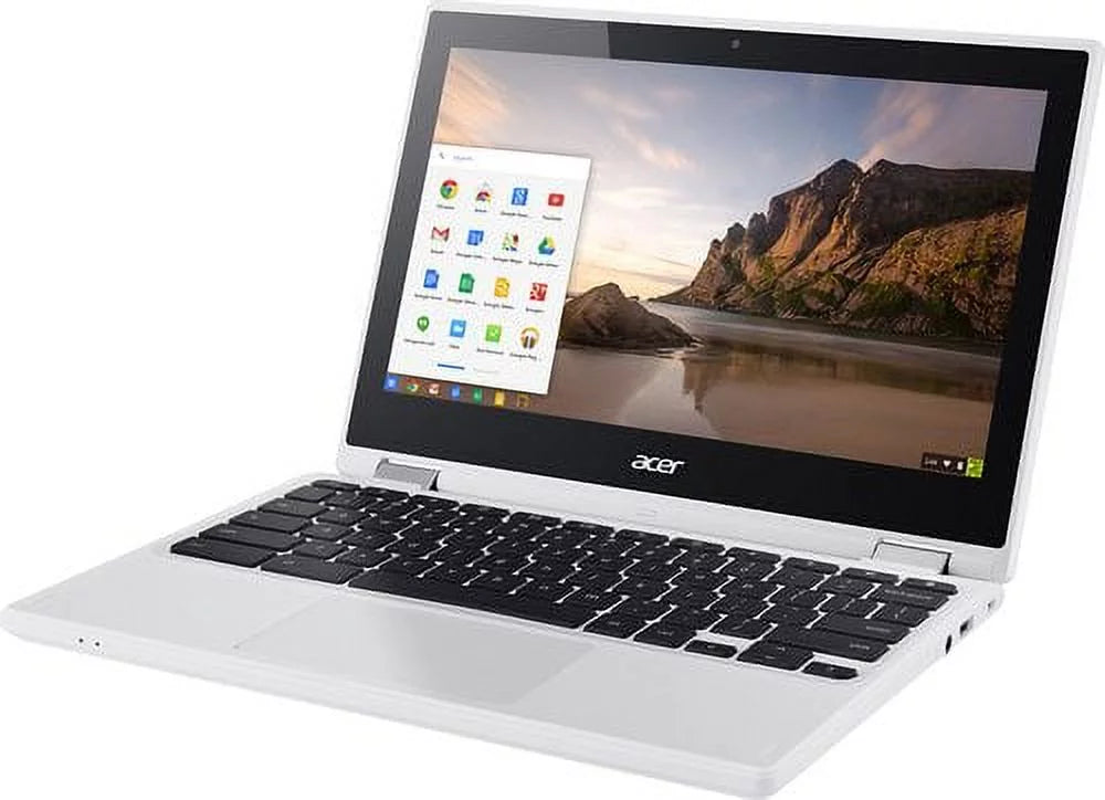Touch-Screen Memory - Flash Computer Chromebook Touchscreen Acer R WhiteLaptop - PC Notebook 16GB - CB5-132T-C8ZW - - eMMC 4GB 11 11.6" Celeron Memory 2-in-1