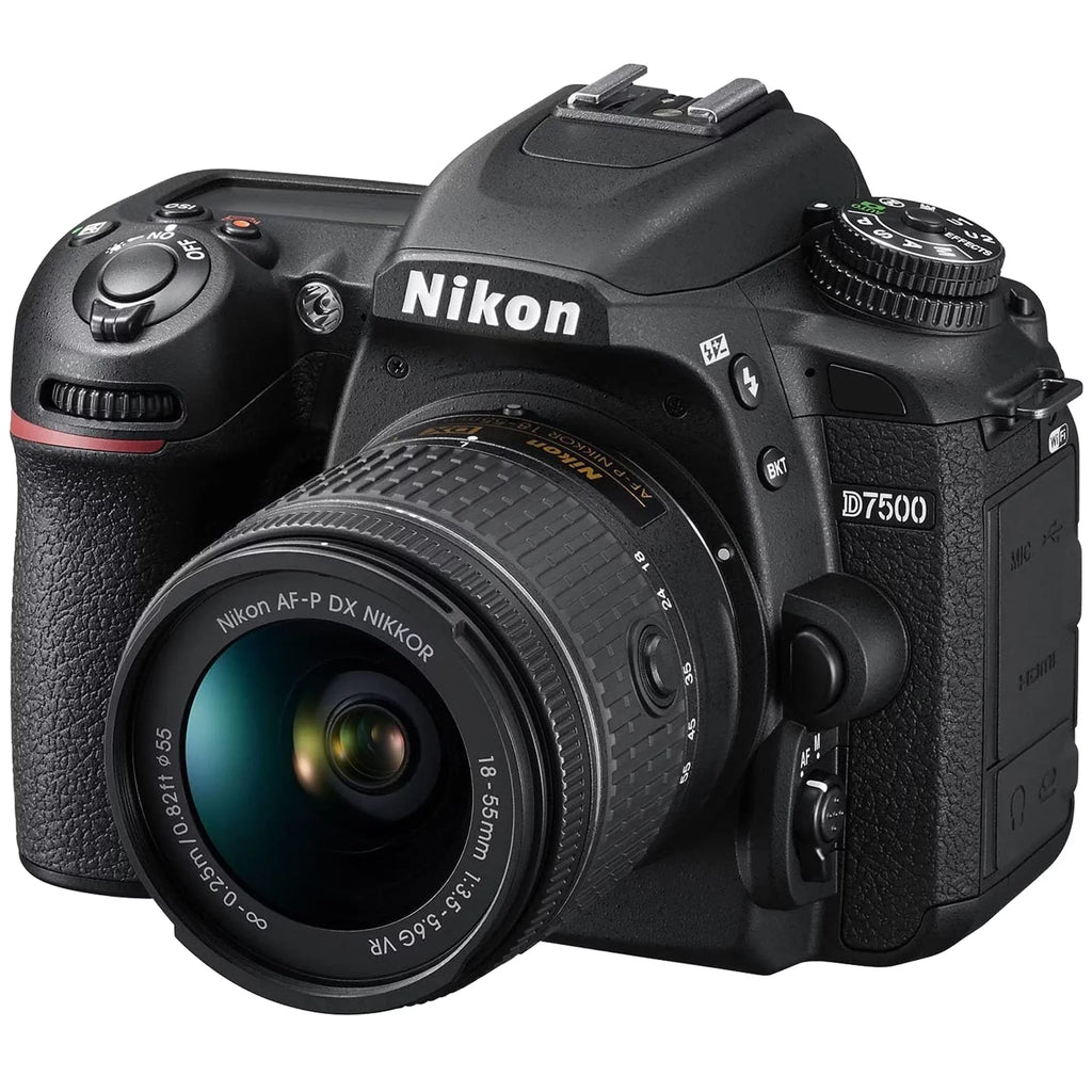 with 64GB Cards ZeeTech DSLR + + + Camera Lens + 2 Bundle 18-55mm Tripod Accessory D7500 Wideangle Memory 70-300mm Flash Nikon SanDisk + Pcs +