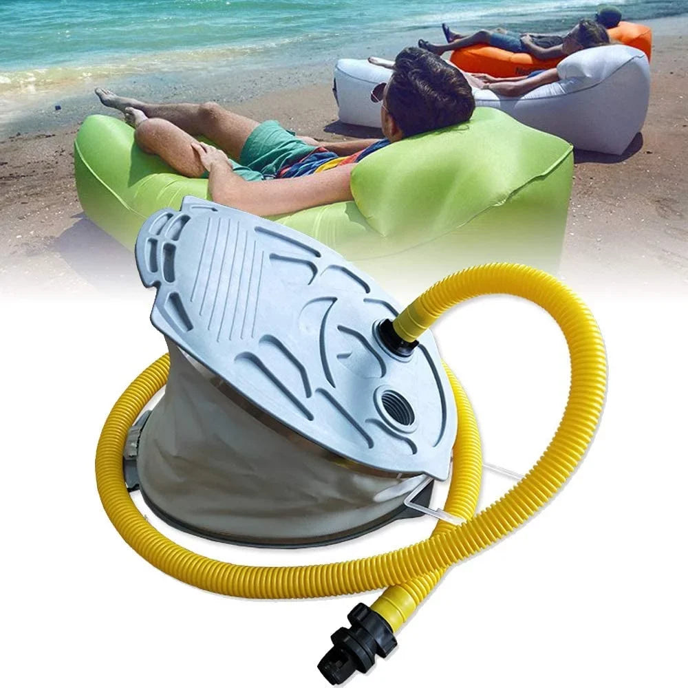 Pump Accessory Air Boat Dinghy Pump,Boat Inflatable Boat Foot Inflatable , Kayak for Pump,Portable Inflatable Rubber Air Fishing