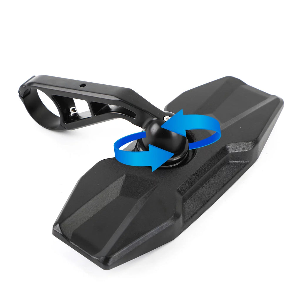 View Mirror 1.75" 1000 Polaris General Rear 10" UTV Clamp Motor RZR for XP Genic Center