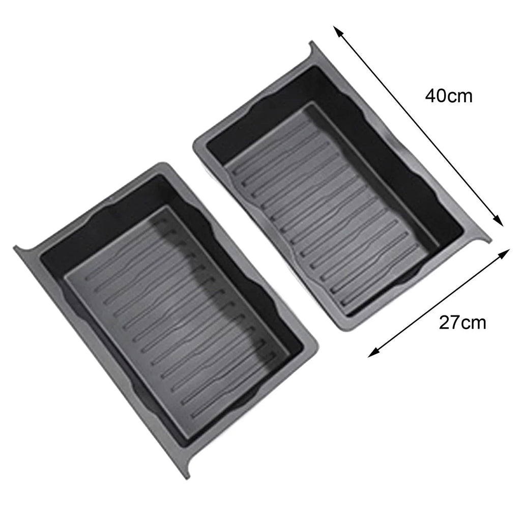 under for Box Storage Organizer Tray Durable Underseat Model Tray Y Hidden Seat