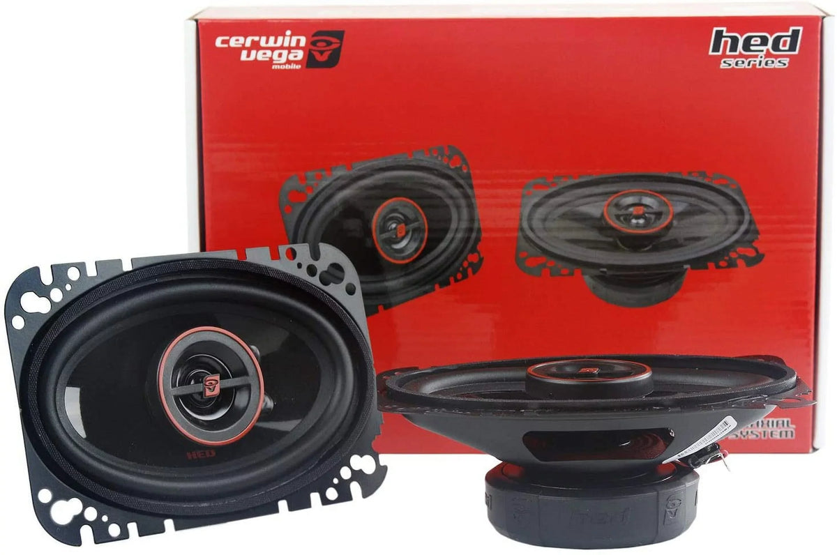Coaxial Watts Series 275 Speakers H746 HED(R) CERWIN-VEGA 2-Way MOBILE (4" max) x 6",