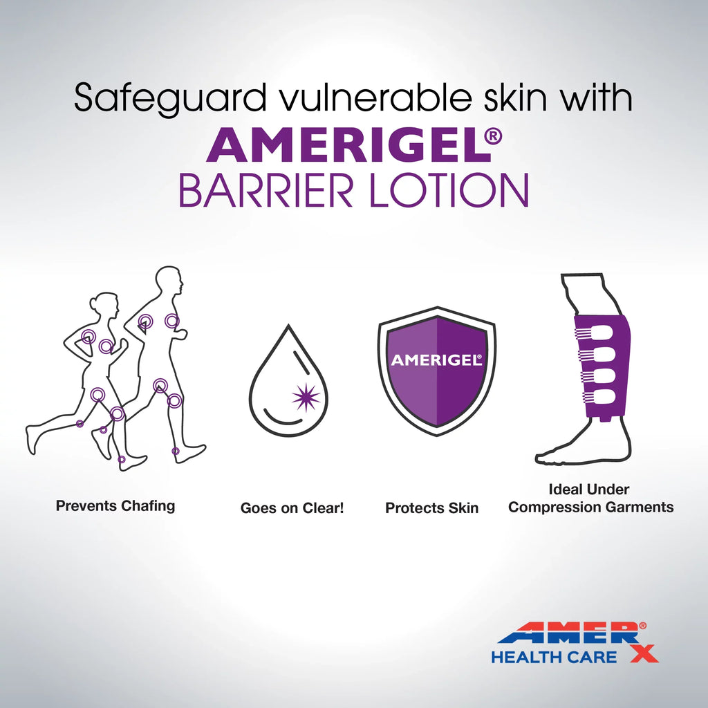 Lotion oz. (6 Skin Skin Chaffed Invisible Types | Barrier Tube) Protectant AMERIGEL | All Skin -