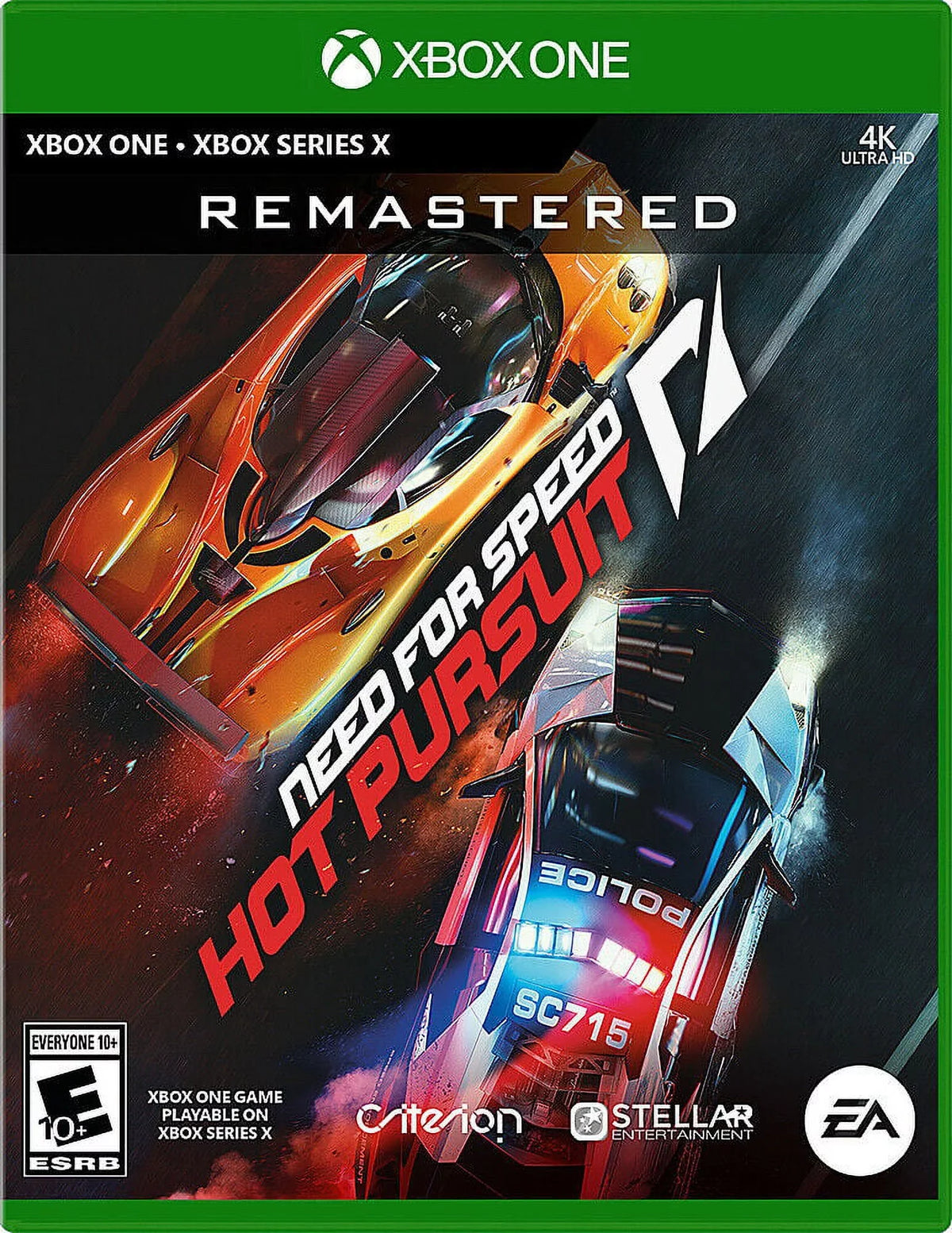 Xbox Speed: Pursuit for - Hot Need One Remastered