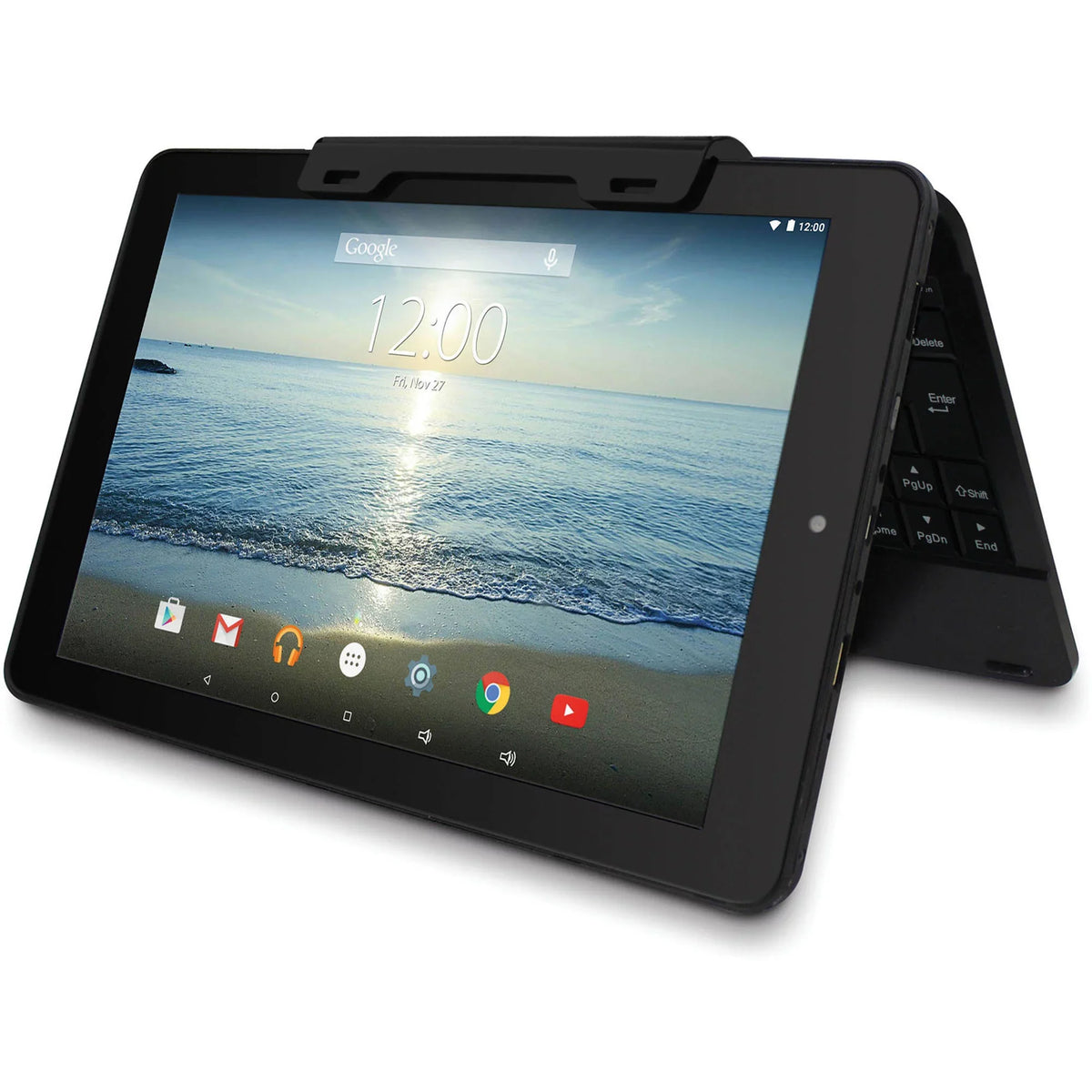 Refurbished 5.0 2-in-1 Tablet 10" Black Core Android Quad Viking 32GB RCT6303W87DK RCA Pro