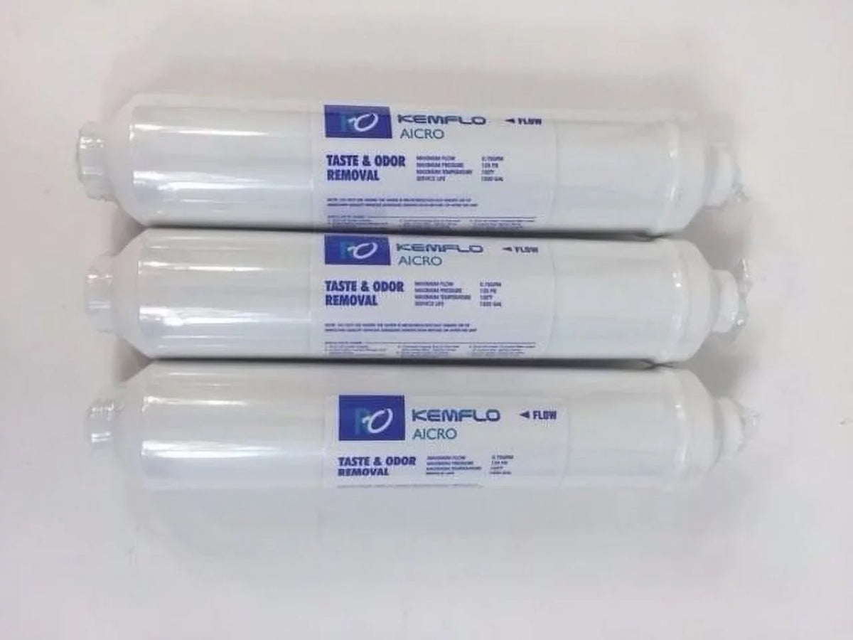 New Quick-Connect 3 AICRO-Q w/ Pack 2" Inline Built-in Filter 1/4" Fitting 10"