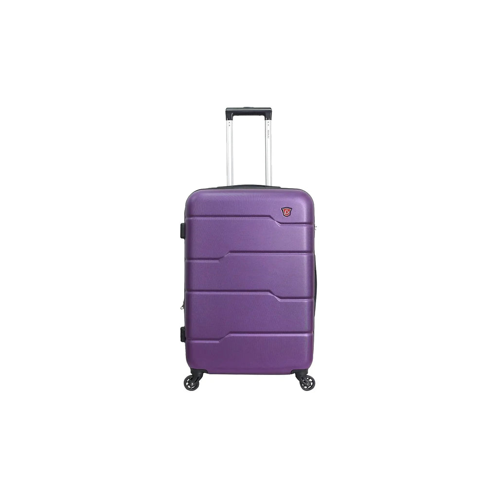 RODEZ Carry-On Luggage Purple Plastic DUKAP (DKROD00S-PUR)