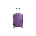 RODEZ Carry-On Luggage Purple Plastic DUKAP (DKROD00S-PUR)