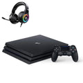 Included Console AXTION Black Gaming PlayStation Bundle New Like 4 1TB Pro BOLT