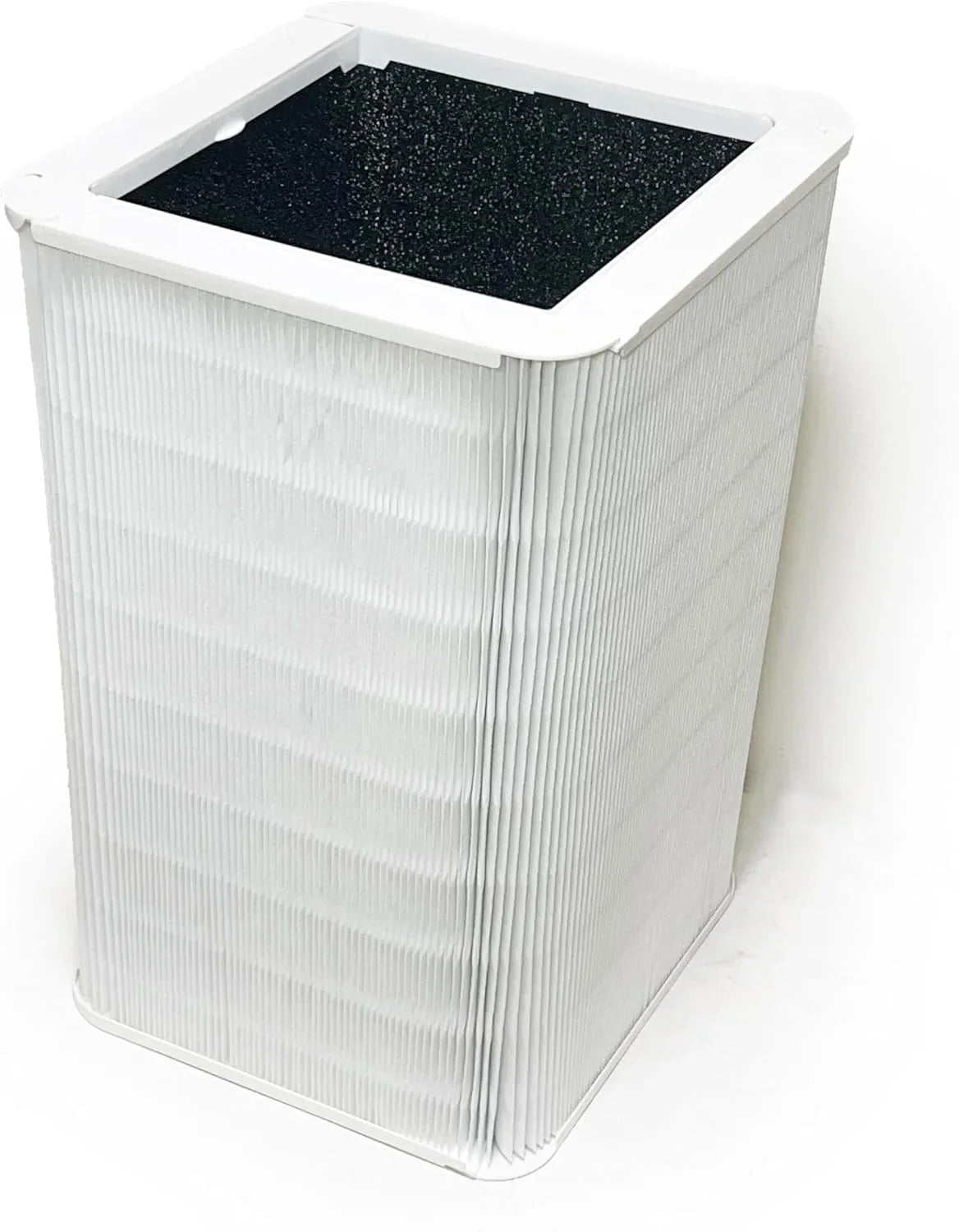 Filter HEPA with Air Replacement Particle Charcoal SQ.FT VOCs Large | Collapsible Pure Compatible Activated Nispira Smoke Blueair 2 | Purifier Blue True Remove 620 121 Pack