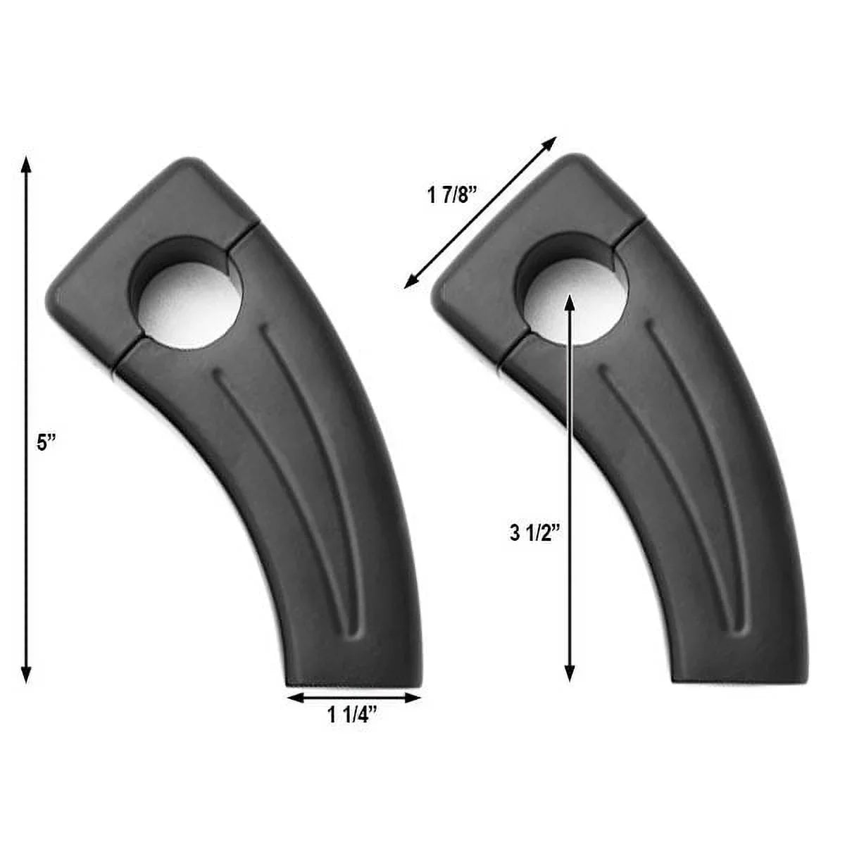 Krator TX 650 SR 750 CS Yamaha 600 3.5" 400 with Compatible 350 Black Handlebar Pullback Motorcycle YX Risers RD 500