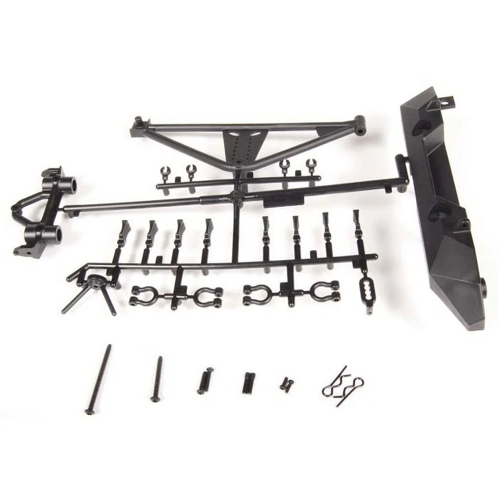 Parts Car/Truck Electric Option Axial AXIC4349 RrBumper/TireCarrierSCX10/Poison AX80126 Spyder/JK