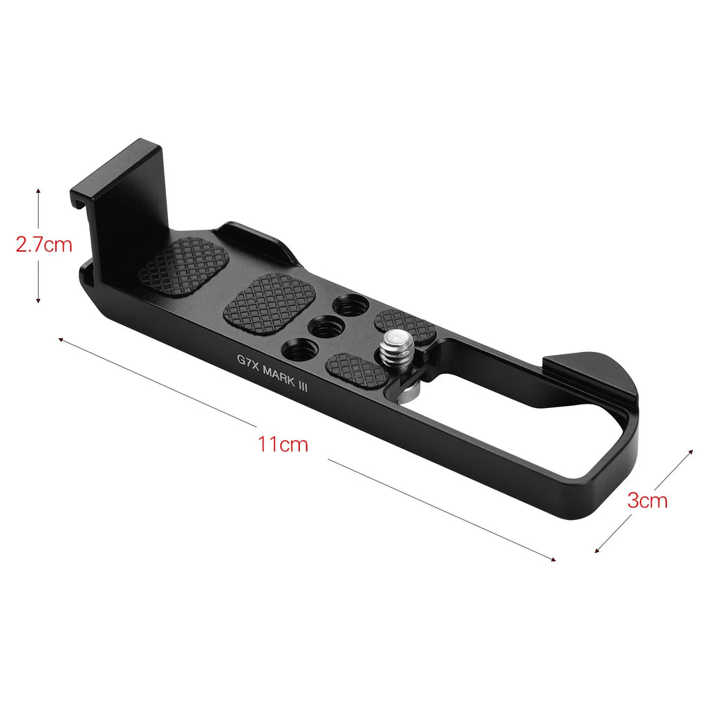 Suzicca 3/8 G7X Threaded Release for Canon Quick Camera Camera Accessories Mark Shoe with III 1/4 Cold Mount Plate Wrenches L Replacement Holes