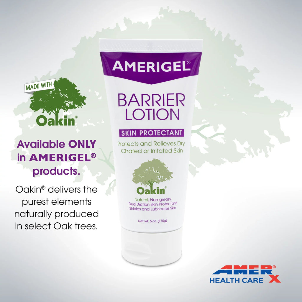 Lotion oz. (6 Skin Skin Chaffed Invisible Types | Barrier Tube) Protectant AMERIGEL | All Skin -